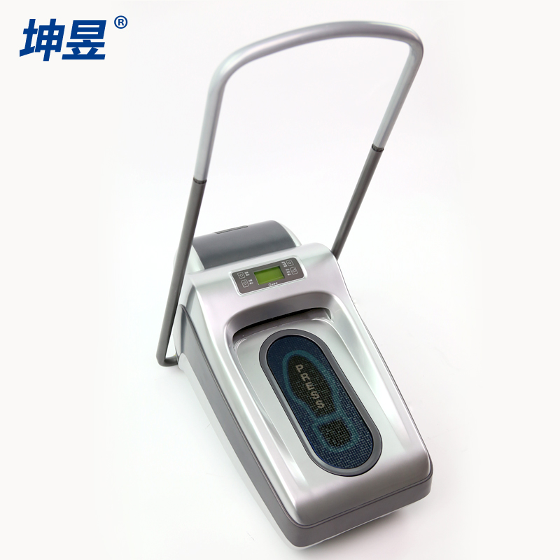 坤昱 高端智能鞋覆膜机 全自动鞋套机带扶手智能鞋套机XT-46BI